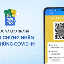 Cách lưu chứng nhận tiêm chủng trên zalo với tính năng ví QR