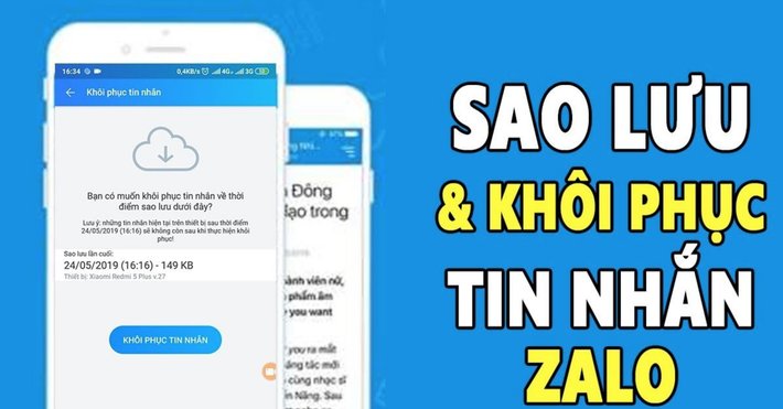 Giải đáp thắc mắc về cách khôi phục tin nhắn Zalo