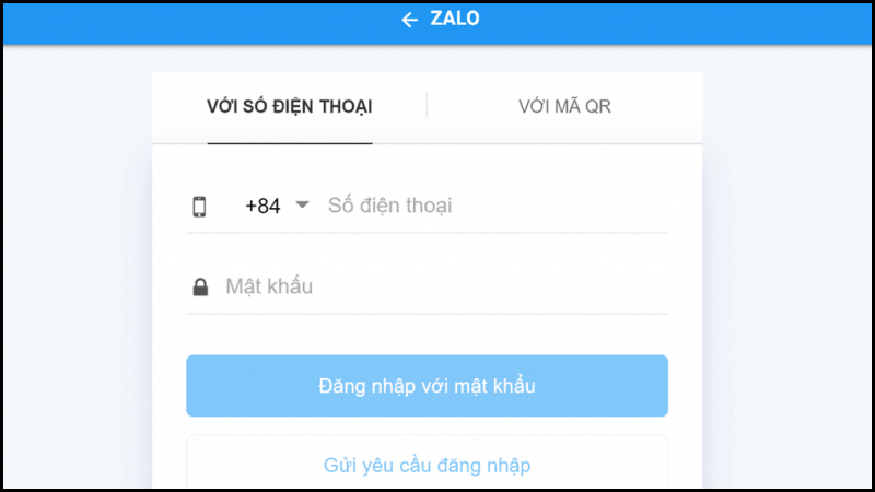 Có thể đăng nhập tài khoản Zalo vào lại thiết bị bị báo xấu