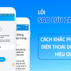 Lỗi sao lưu zalo 403 là gì, có khắc phục trên điện thoại được không?