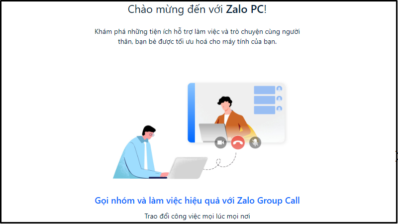 Các bước đăng ký tài khoản zalo trên máy tính