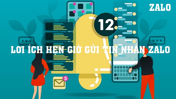 hẹn giờ gửi tin nhắn zalo