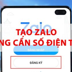 tạo Zalo không cần số điện thoại