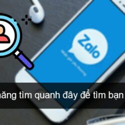 tính năng tìm kiếm quanh đây trên Zalo