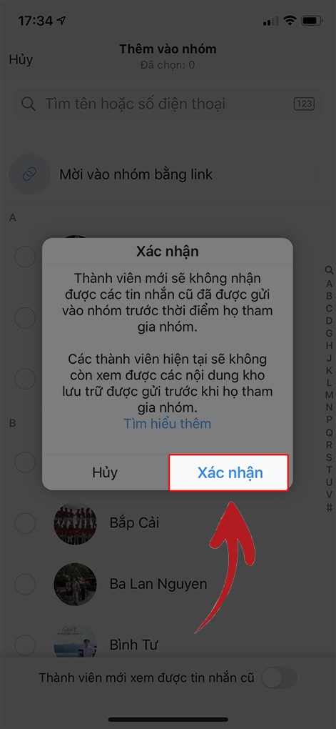 2 cách chặn thành viên mới đọc tin nhắn cũ trên nhóm chat Zalo.