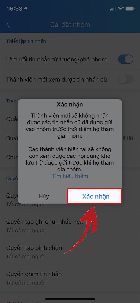 2 cách chặn thành viên mới đọc tin nhắn cũ trên nhóm chat Zalo.