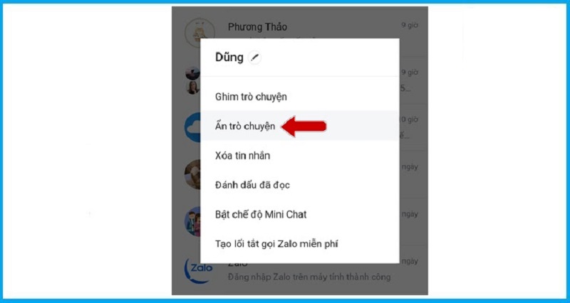 Cài mật khẩu cho tin nhắn Zalo đơn giản, dễ thực hiện