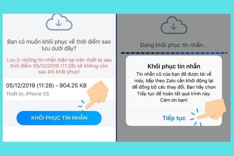 Các cách khôi phục tin nhắn Zalo nhanh chóng, hiệu quả