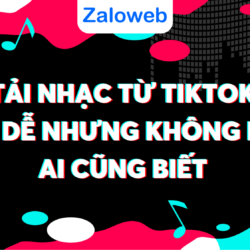 tải nhạc từ tik tok về điện thoại để thưởng thức bất cứ lúc nào