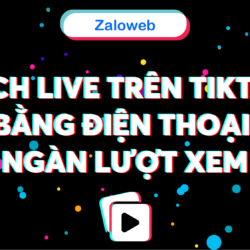 Cách live trên tiktok bằng điện thoại Android và IOS